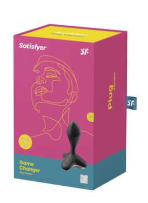 Vibromasseur anal USB noir Game Changer Satisfyer - CC597848